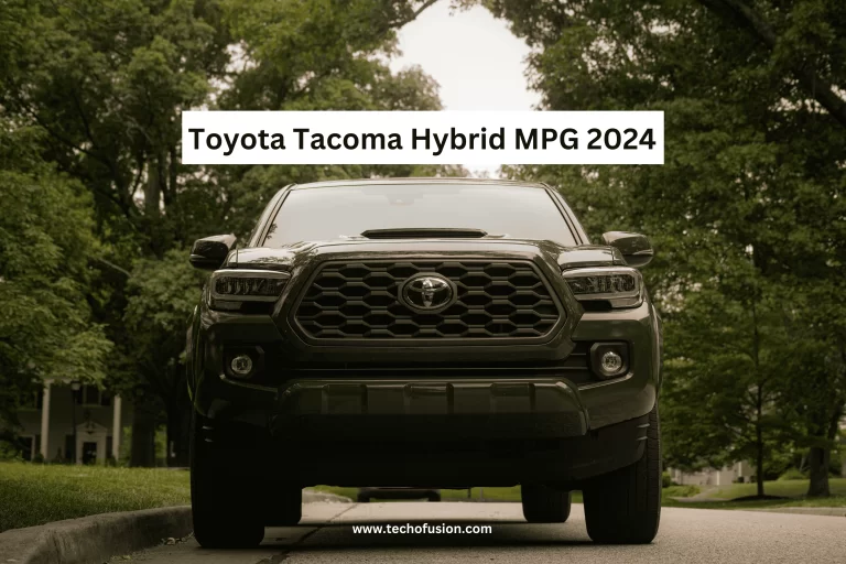 Toyota Tacoma Hybrid MPG 2024 Toyota Tacoma Hybrid MPG 2024
