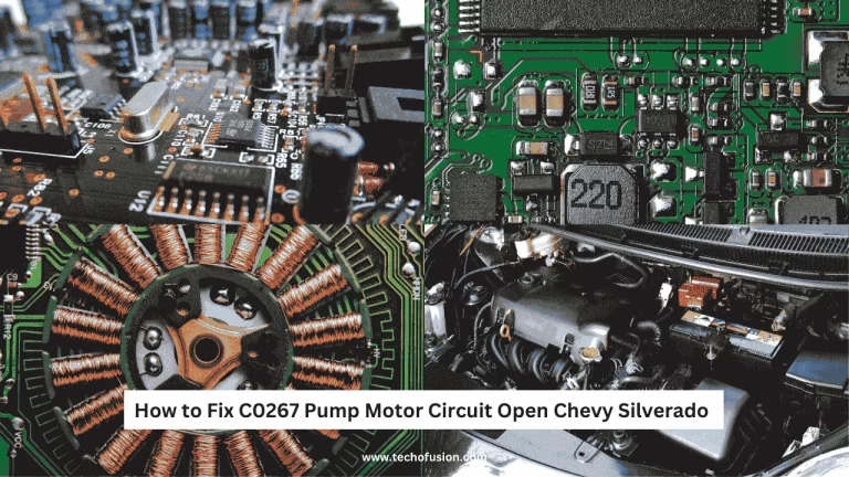 How to Fix C0267 Pump Motor Circuit Open Chevy Silverado Fix C0267 Pump Motor Circuit Open Chevy Silverado