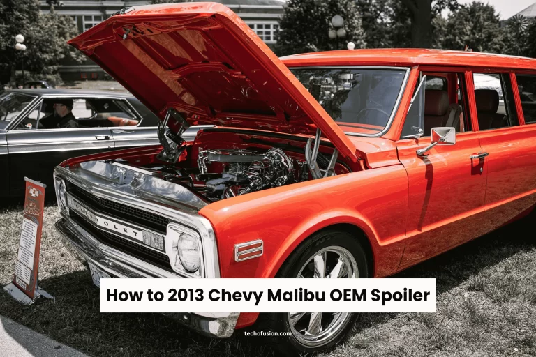 How to 2013 Chevy Malibu OEM Spoiler: Installation Guide How to 2013 Chevy Malibu OEM Spoiler
